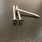 10G Stainless Steel A2 Wood Deck Screws Square Drive CSK Head 45mm With Ribs