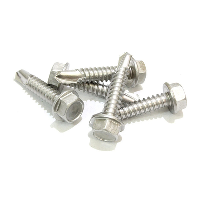 DIN7504K 5.5x38mm Hex Flanged Head Self Drilling Screws Without Washer